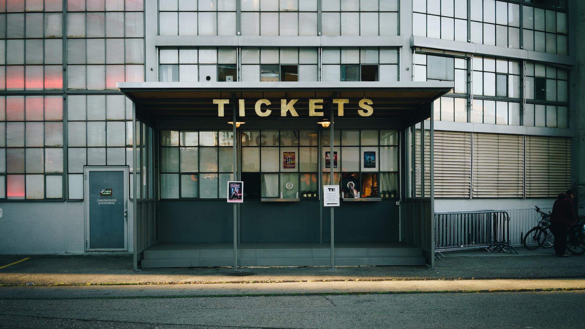 Tickets building
